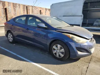2016 Hyundai Elantra SE with VIN 5NPDH4AE1GH747339, listed as a Copart auction lot 42312145 with 143,531 mi miles and Salvage Title. Bid and sale history available at carsss.com. Image 4.
