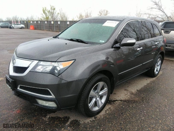 2012 Acura MDX Tech Pkg with VIN 2HNYD2H30CH533820, listed as a IAAI auction lot 41939370 with 184,754 mi miles. Bid and sale history available at carsss.com. Image 2.