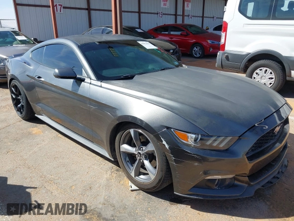 2015 Ford Mustang V6 with VIN 1FA6P8AM5F5318400, listed as a IAAI auction lot 41812625 with 97,728 mi miles and . Bid and sale history available at DreamBid. Image 6.