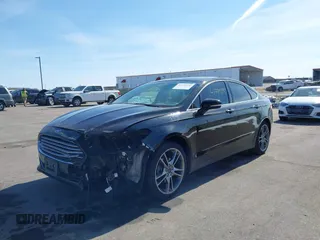 2016 Ford Fusion Titanium with VIN 3FA6P0K9XGR250007, listed as a IAAI auction lot 41775696 with 90,000 mi miles and . Bid and sale history available at DreamBid. Image 6.