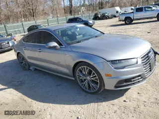 2017 Audi A7 Prestige with VIN WAU22AFC3HN057122, listed as a Copart auction lot 49595363 with 98,734 mi miles. Bid and sale history available at carsss.com. Image 4.