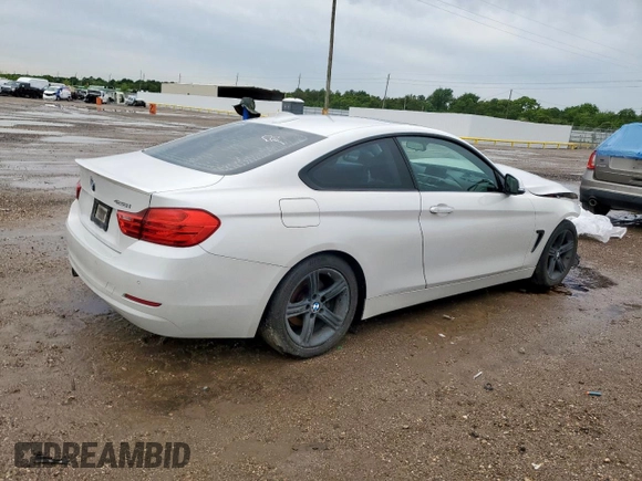 2015 BMW 4 Series 428i with VIN WBA3N7C59FK222559, listed as a Copart auction lot 60604025 with 151,375 mi miles and Salvage title. Bid and sale history available at DreamBid. Image 3.