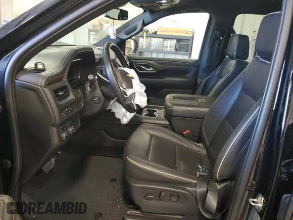 2023 Chevrolet Suburban Premier with VIN 1GNSKFKD5PR255729, listed as a Copart auction lot 48376385 with 64,196 mi miles and Clean Title. Bid and sale history available at DreamBid. Image 7.