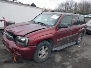 2004 Chevrolet TrailBlazer LS with VIN 1GNDT13S342381887, listed as a IAAI auction lot 42045636 with 103,780 mi miles and . Bid and sale history available at DreamBid. Image 2.