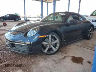 2024 Porsche 911 Carrera z VIN WP0CA2A90RS238614, wystawiony jako Copart lot #59372575 z przebiegiem 2 757 mil mil oraz Szkoda całkowita • Salvage title. Historia ofert i sprzedaży dostępna na DreamBid. Obrazek 1.