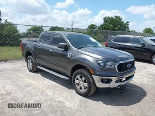 2019 Ford Ranger XL with VIN 1FTER4EH1KLA04710, listed as a IAAI auction lot 42157217 with 61,137 mi miles. Bid and sale history available at carsss.com. Image 1.
