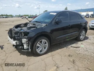 2017 Audi Q3 Premium with VIN WA1ECCFS8HR006976, listed as a Copart auction lot 58573355 with 178,468 mi miles and Clean title. Bid and sale history available at DreamBid. Image 1.
