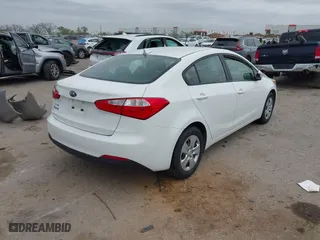 2016 Kia Forte LX with VIN KNAFK4A63G5576853, listed as a IAAI auction lot 41932765 with 77,655 mi miles. Bid and sale history available at carsss.com. Image 4.