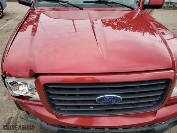 2008 Ford Ranger XLT with VIN 1FTYR44U18PA96768, listed as a Copart auction lot 47050465 with 124,219 mi miles and Salvage Title. Bid and sale history available at carsss.com. Image 11.
