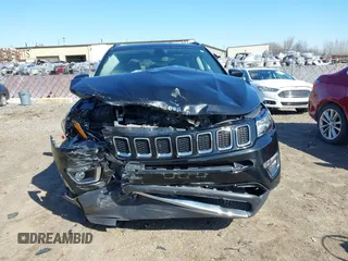 2020 Jeep Compass Limited with VIN 3C4NJDCB4LT119586, listed as a IAAI auction lot 41961357 with 67,426 mi miles and . Bid and sale history available at DreamBid. Image 12.