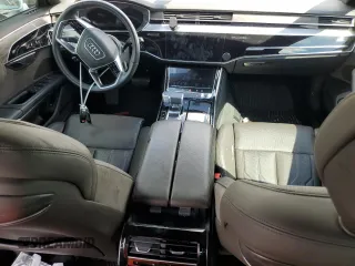 2021 Audi A8 with VIN WAU8DAF81MN011833, listed as a Copart auction lot 74031874 with 53,125 mi miles and Non Repairable. Bid and sale history available at carsss.com. Image 8.
