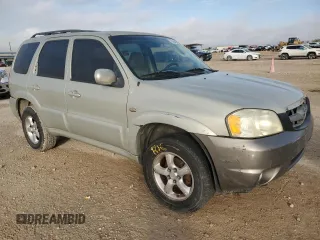 2005 Mazda Tribute i with VIN 4F2YZ02Z95KM44817, listed as a Copart auction lot 85033344 with 258,976 mi miles and Salvage Title. Bid and sale history available at carsss.com. Image 4.