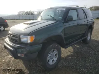 1999 Toyota 4Runner SR5 with VIN JT3HN86R4X0241406, listed as a Copart auction lot 49646405 with 0 mi miles and Salvage Title. Bid and sale history available at carsss.com. Image 1.