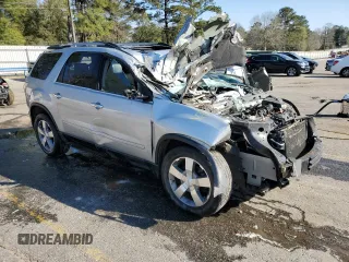 2011 GMC Acadia SLT1 with VIN 1GKKVRED0BJ261883, listed as a Copart auction lot 48193385 with 166,616 mi miles and Non Repairable. Bid and sale history available at carsss.com. Image 4.