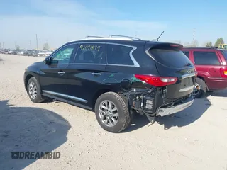 2015 Infiniti QX60 with VIN 5N1AL0MM8FC505909, listed as a IAAI auction lot 42091899 with 120,700 mi miles and . Bid and sale history available at DreamBid. Image 3.