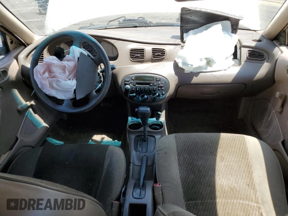 1998 Ford Escort SE with VIN 1FAFP13P7WW266180, listed as a Copart auction lot 61625005 with 143,982 mi miles and Salvage title. Bid and sale history available at DreamBid. Image 8.