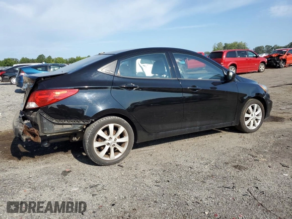 2012 Hyundai Accent GLS z VIN KMHCU4AE5CU059573, wystawiony jako Copart lot #51842315 z przebiegiem 232 144 mil mil oraz Nie do naprawy. Historia ofert i sprzedaży dostępna na DreamBid. Obrazek 3.