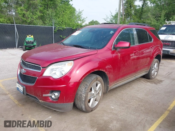 2014 Chevrolet Equinox LT with VIN 2GNFLGEK8E6279613, listed as a IAAI auction lot 42218294 with 49,721 mi miles and . Bid and sale history available at carsss.com. Image 2.