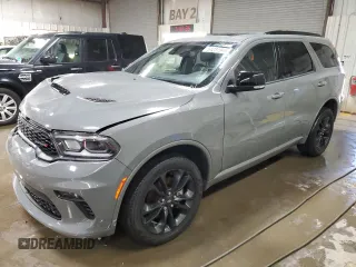 2022 Dodge Durango GT Plus with VIN 1C4RDJDG6NC205689, listed as a Copart auction lot 51231965 with 42,625 mi miles and Salvage title. Bid and sale history available at DreamBid. Image 1.