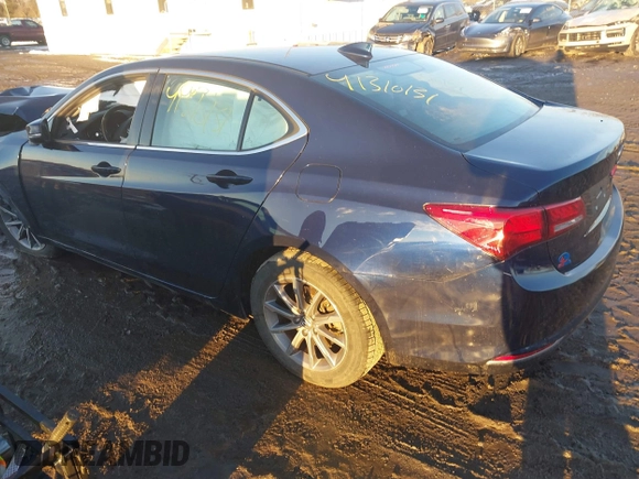 2019 Acura TLX with VIN 19UUB1F3XKA002422, listed as a IAAI auction lot 41310131 with 1 mi miles. Bid and sale history available at carsss.com. Image 3.