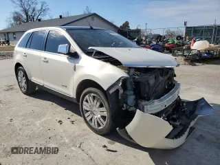 2008 Lincoln MKX with VIN 2LMDU68C38BJ34390, listed as a Copart auction lot 42412075 with 136,576 mi miles and Salvage Title. Bid and sale history available at DreamBid. Image 4.