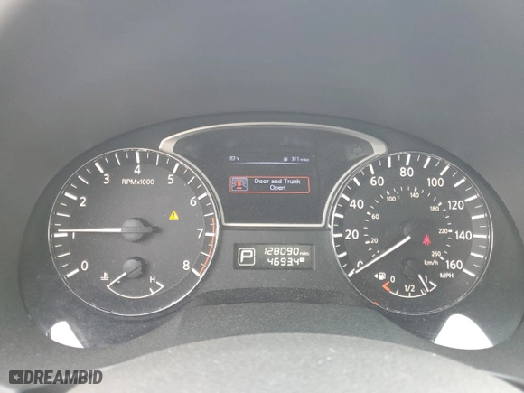 2015 Nissan Altima 2.5 S with VIN 1N4AL3AP5FN350301, listed as a Copart auction lot 51099115 with 128,090 mi miles and Salvage Title. Bid and sale history available at carsss.com. Image 9.