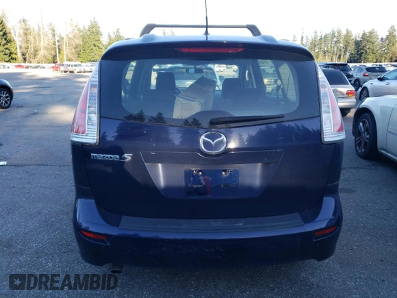 2008 Mazda 5 Sport with VIN JM1CR293280306169, listed as a Copart auction lot 48039265 with 101,148 mi miles and Clean Title. Bid and sale history available at carsss.com. Image 6.