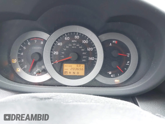2008 Toyota RAV4 Sport с VIN JTMBK32V386030390, выставлен на аукционе IAAI как лот 42062233 с пробегом 203 656 миль миль и . История ставок и продаж доступна на DreamBid. Изображение 7.