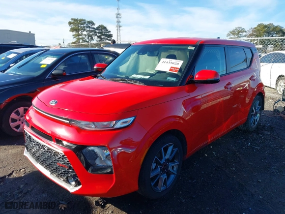 2020 Kia Soul GT-Line with VIN KNDJ63AU8L7055703, listed as a IAAI auction lot 41435020 with 67,116 mi miles. Bid and sale history available at carsss.com. Image 17.