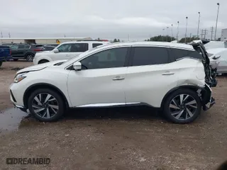 2024 Nissan Murano SL with VIN 5N1AZ2CJ5RC122290, listed as a IAAI auction lot 41565527 with 3,764 mi miles. Bid and sale history available at carsss.com. Image 14.