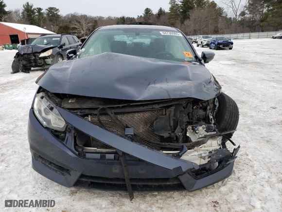 2017 Honda Civic Sedan LX with VIN 19XFC2F59HE228680, listed as a Copart auction lot 44736985 with 192,685 mi miles and Salvage Title. Bid and sale history available at carsss.com. Image 5.