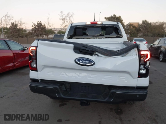 2024 Ford Ranger XLT with VIN 1FTER4HH5RLE62921, listed as a IAAI auction lot 41291255 with 180 mi miles. Bid and sale history available at carsss.com. Image 15.