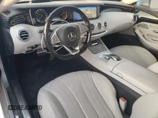 2015 Mercedes-Benz S-Class S 63 AMG with VIN WDDXJ7JB6FA007435, listed as a Copart auction lot 43662235 with 51,362 mi miles and Salvage Title. Bid and sale history available at carsss.com. Image 8.