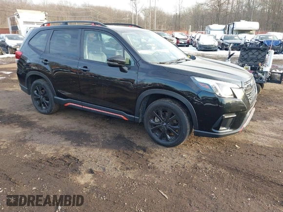 2024 Subaru Forester Sport with VIN JF2SKAGC0RH428157, listed as a IAAI auction lot 41356000 with 16,172 mi miles. Bid and sale history available at carsss.com. Image 1.