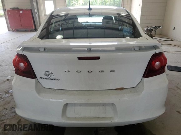 2011 Dodge Avenger Heat with VIN 1B3BD1FG4BN551983, listed as a Copart auction lot 54163405 with 111,996 mi miles and Salvage Title. Bid and sale history available at DreamBid. Image 6.