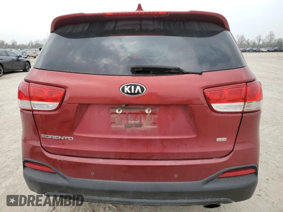 2018 Kia Sorento LX with VIN 5XYPG4A36JG388194, listed as a Copart auction lot 49172305 with 127,754 mi miles and Salvage Title. Bid and sale history available at carsss.com. Image 6.