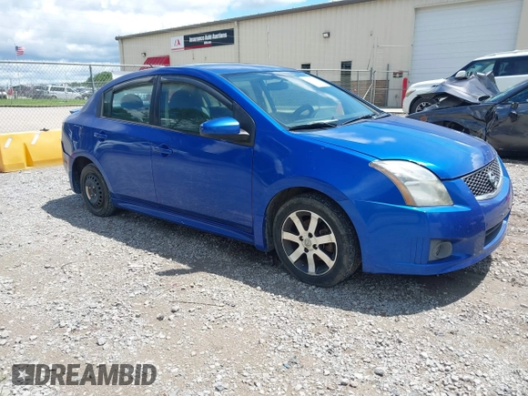 2012 Nissan Sentra S with VIN 3N1AB6AP7CL769683, listed as a IAAI auction lot 42394977 with 132,752 mi miles and . Bid and sale history available at DreamBid. Image 1.