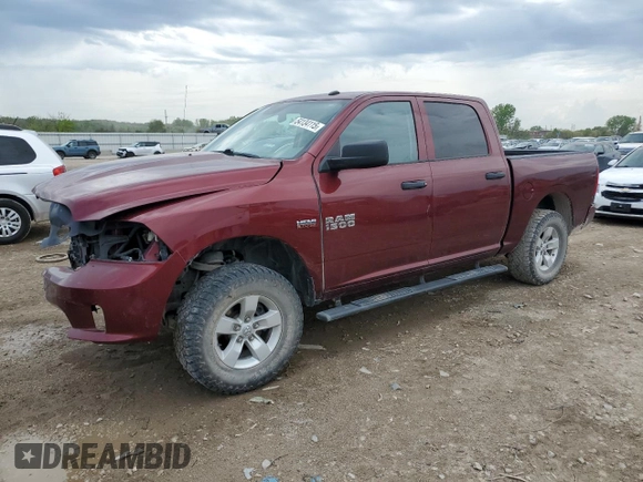 2017 Ram 1500 Express z VIN 3C6RR7KT0HG735475, wystawiony jako Copart lot #54134115 z przebiegiem 127 930 mil mil oraz Szkoda całkowita • Salvage title. Historia ofert i sprzedaży dostępna na DreamBid. Obrazek 1.