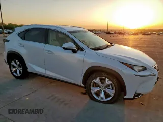 2017 Lexus NX 200t with VIN JTJYARBZ9H2074403, listed as a Copart auction lot 52039815 with 93,589 mi miles and Salvage Title. Bid and sale history available at DreamBid. Image 4.