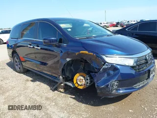 2022 Honda Odyssey EX with VIN 5FNRL6H50NB000347, listed as a IAAI auction lot 42327183 with 86,363 mi miles and . Bid and sale history available at DreamBid. Image 1.