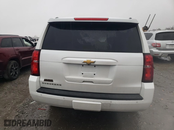 2016 Chevrolet Suburban LT z VIN 1GNSKHKC0GR190551, wystawiony jako Copart lot #43362105 z przebiegiem Nie podano mil oraz Szkoda całkowita • Salvage title. Historia ofert i sprzedaży dostępna na DreamBid. Obrazek 6.