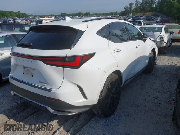 2022 Lexus NX 350 F Sport z VIN JTJKGCEZ3N5000790, wystawiony jako IAAI lot #42173005 z przebiegiem 51 415 mil mil oraz . Historia ofert i sprzedaży dostępna na DreamBid. Obrazek 4.
