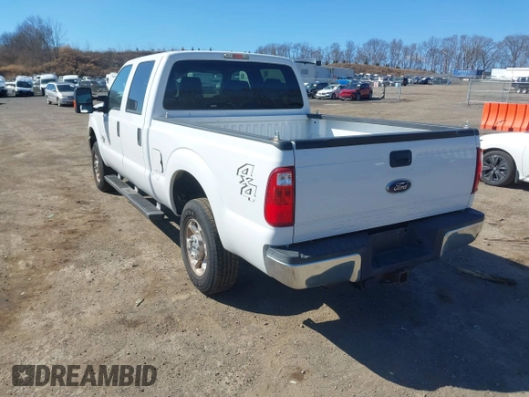 2014 Ford Super Duty F-250 SRW XL with VIN 1FT7W2BT6EEA87011, listed as a IAAI auction lot 41695220 with 130,299 mi miles. Bid and sale history available at carsss.com. Image 3.