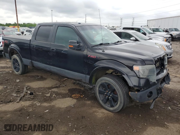 2013 Ford F-150 XL with VIN 1FTFW1ET4DFB12191, listed as a Copart auction lot 63107335 with Not provided miles and Clean title. Bid and sale history available at DreamBid. Image 4.