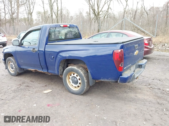 2012 Chevrolet Colorado Work Truck with VIN 1GCCSBF90C8145151, listed as a IAAI auction lot 41860385 with 85,234 mi miles. Bid and sale history available at carsss.com. Image 3.