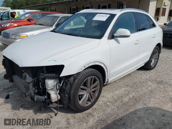 2017 Audi Q3 Premium Plus z VIN WA1HCCFS4HR017356, wystawiony jako IAAI lot #42054078 z przebiegiem 139 691 mil mil oraz . Historia ofert i sprzedaży dostępna na DreamBid. Obrazek 17.