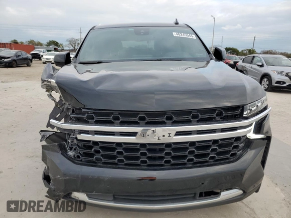 2023 Chevrolet Tahoe LS with VIN 1GNSCMKD8PR149034, listed as a Copart auction lot 46245545 with 102,333 mi miles and Non repairable. Bid and sale history available at DreamBid. Image 5.