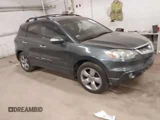 2007 Acura RDX Tech Pkg with VIN 5J8TB18557A002796, listed as a IAAI auction lot 41816462 with 213,066 mi miles. Bid and sale history available at carsss.com. Image 1.