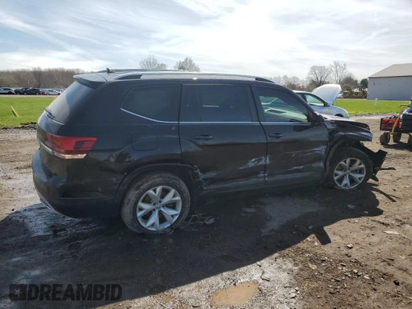2018 Volkswagen Atlas SE z VIN 1V2LR2CA4JC584601, wystawiony jako Copart lot #52346605 z przebiegiem 71 990 mil mil oraz Szkody całkowita. Historia ofert i sprzedaży dostępna na DreamBid. Obrazek 3.