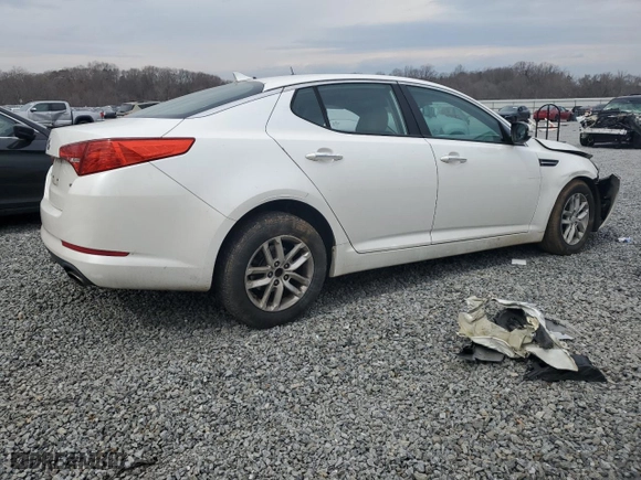2012 Kia Optima LX with VIN KNAGM4A74C5287062, listed as a Copart auction lot 46162905 with 0 mi miles and Salvage Title. Bid and sale history available at carsss.com. Image 3.